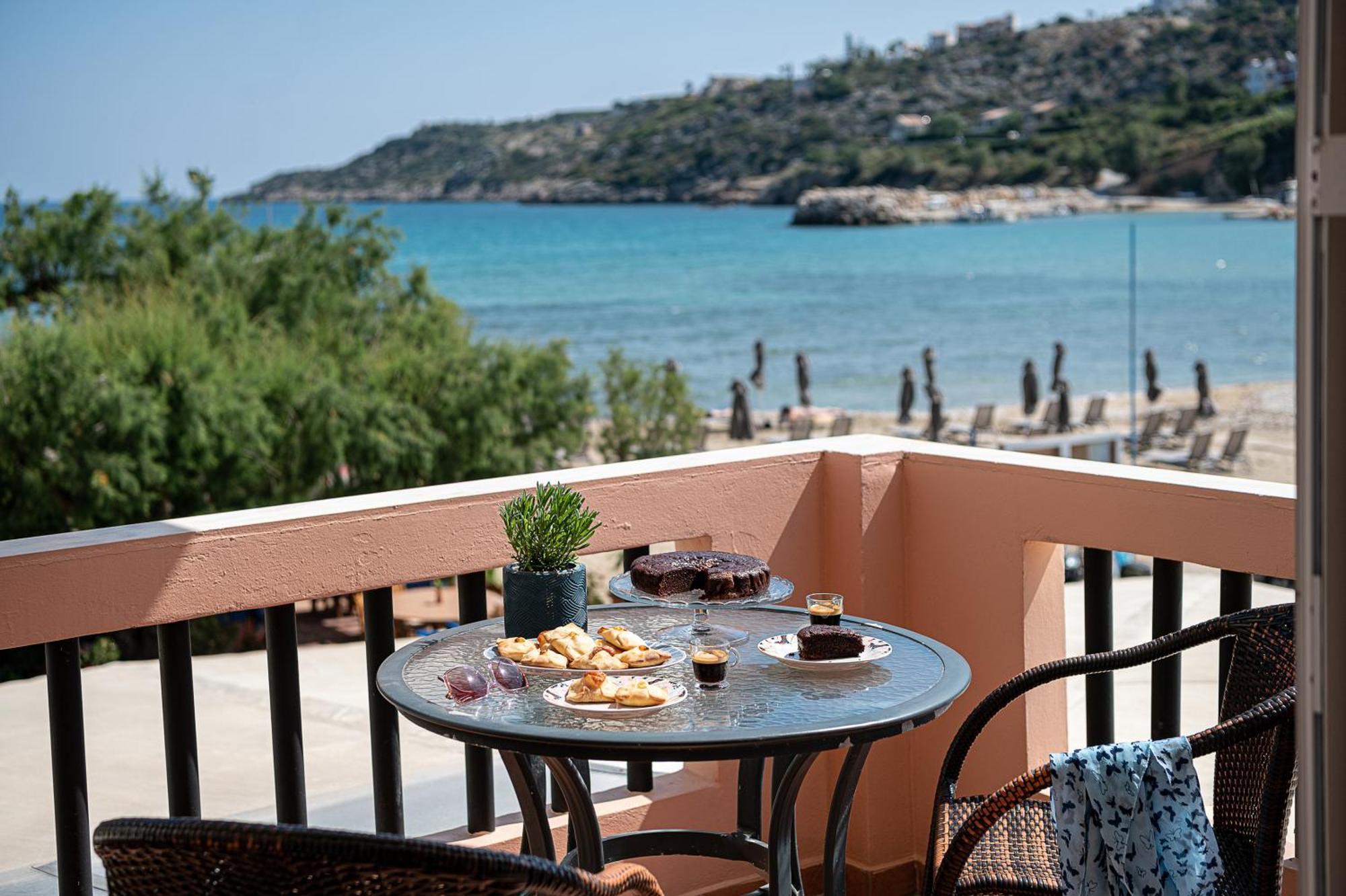 Elena Seafront Luxury Apartments Almirida Екстериор снимка